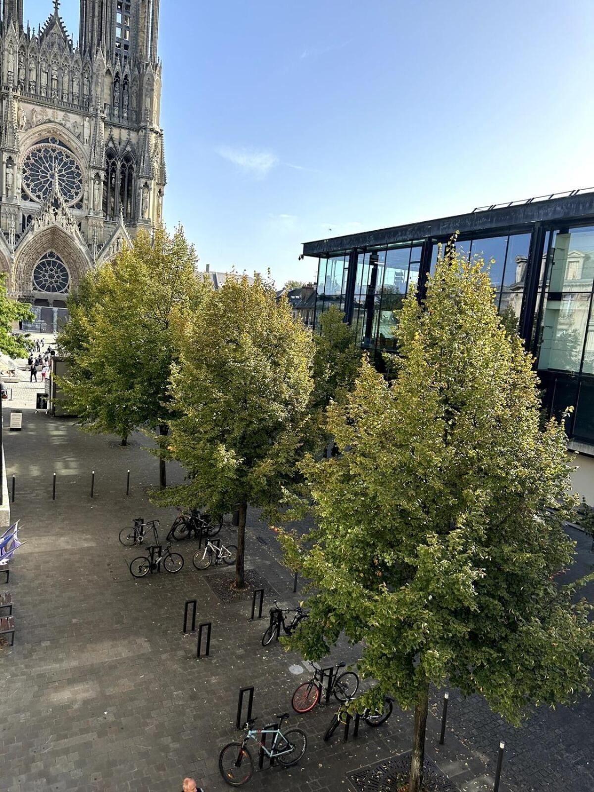 Le Grand Rockefeller Parvis De La Cathedrale De Reims